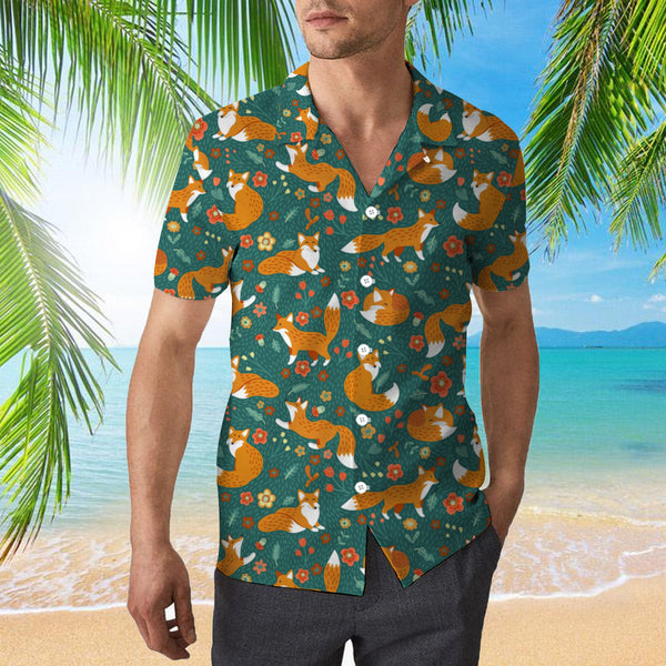 Amazing Jungle Foxes Hawaiian Shirt | For Men & Women | HW1117-BehighStyle