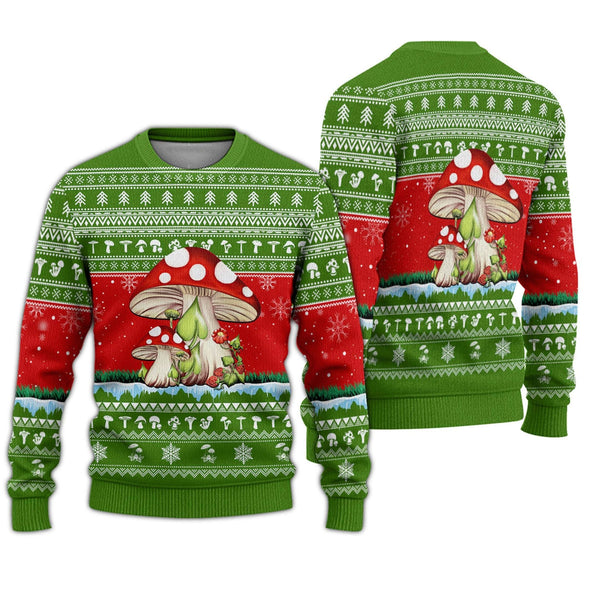 Amazing Magic Mushroom Ugly Christmas Sweater | Adult | US2385