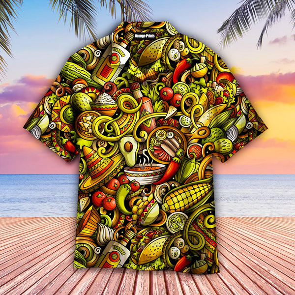 Amazing Mexican Food Hawaiian Shirt | For Men & Women | HW2219-BehighStyle