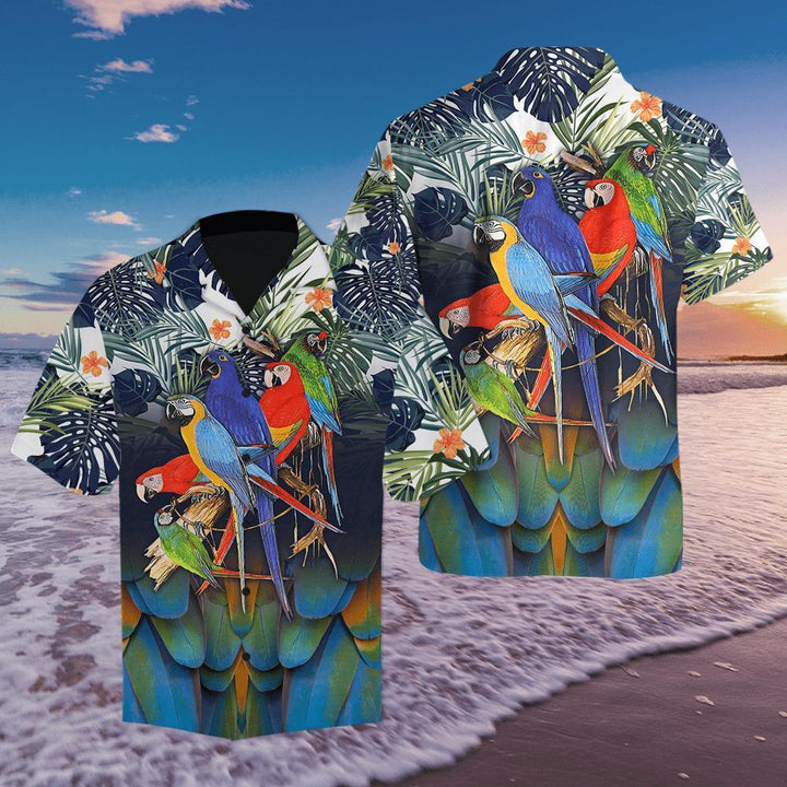 Amazing Parrot Hawaiian Shirt | For Men & Women | HW1417-BehighStyle