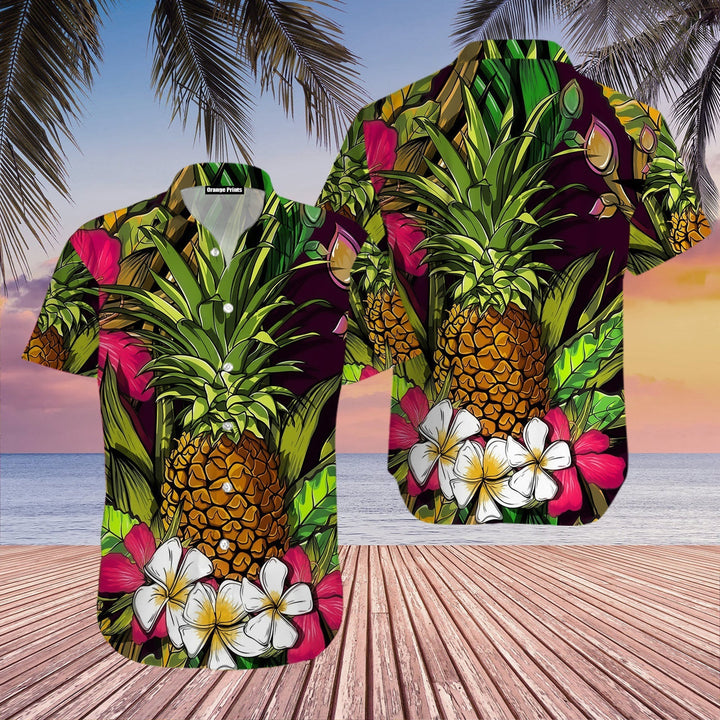 Amazing Pineapple Aloha Hawaiian Shirt | For Men & Women | HW751-BehighStyle