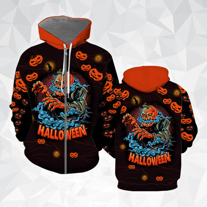 Amazing Pumpkin Halloween 3D All Over Print | For Men & Women | Adult | HP1345-BehighStyle