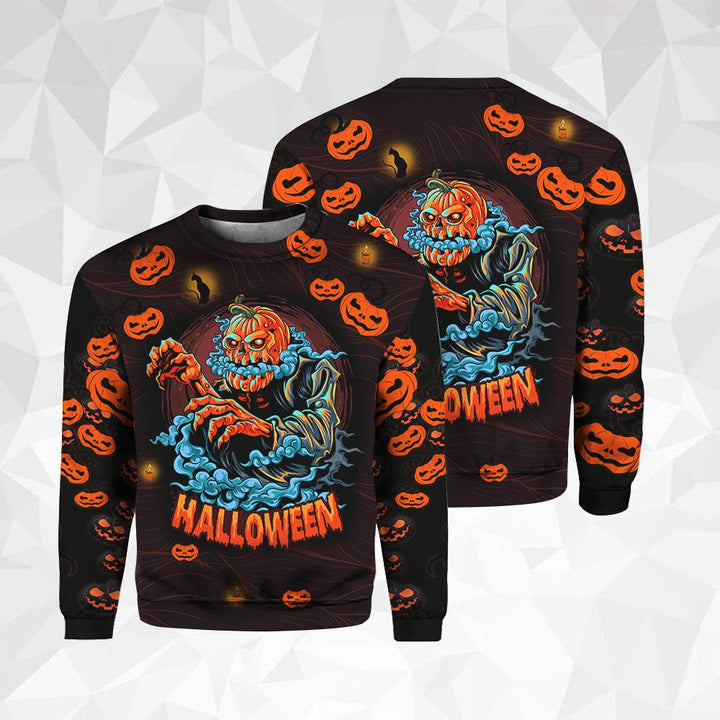 Amazing Pumpkin Halloween 3D All Over Print | For Men & Women | Adult | HP1345-BehighStyle