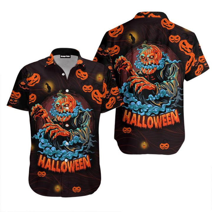 Amazing Pumpkin Halloween Hawaiian Shirt | For Men & Women | HW2596-BehighStyle