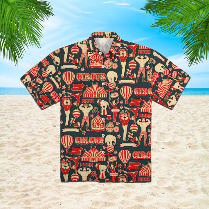 Amazing Retro Circus Hawaiian Shirt | For Men & Women | HW1164-BehighStyle