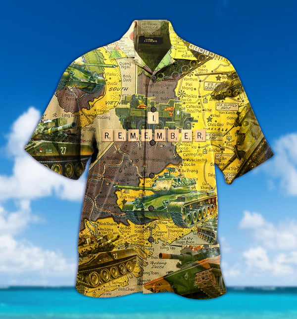 Amazing Tank Veteran Hawaiian Shirt | HW3258