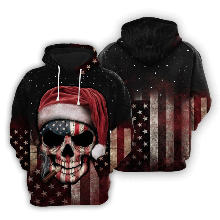 America Skull 3D All Over Print | For Men & Women | Adult | HO5198-BehighStyle