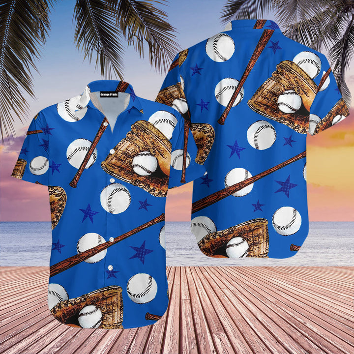 American Baseball Hawaiian Shirt | For Men & Women | HW2231-BehighStyle