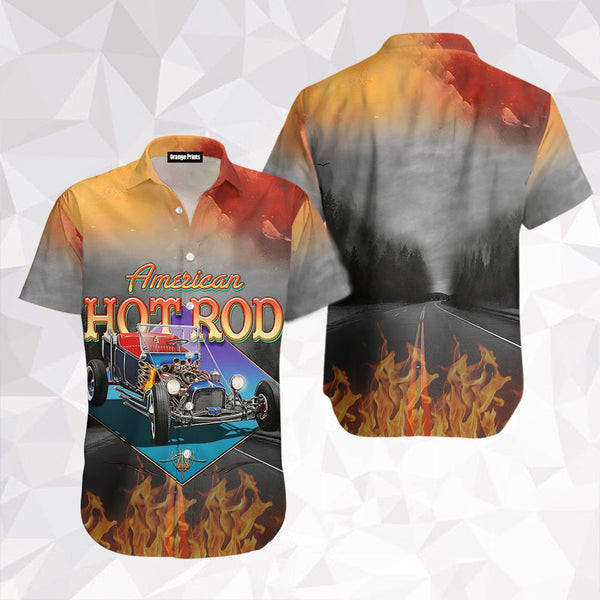 American Hot Rod Hawaiian Shirt | For Men & Women | Adult | HW6876-BehighStyle