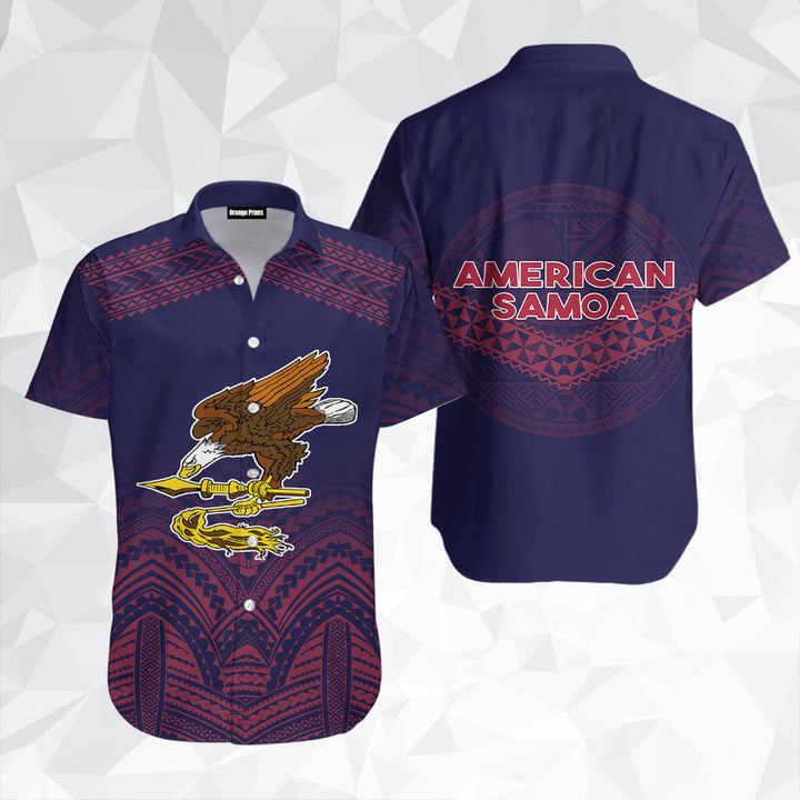 American Samoa Hawaiian Shirt | For Men & Women | HW1987-BehighStyle