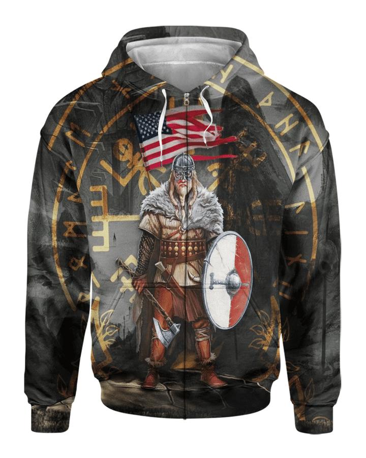 American Viking Warrior 3D All Over Print | For Men & Women | Adult | HT8559-BehighStyle