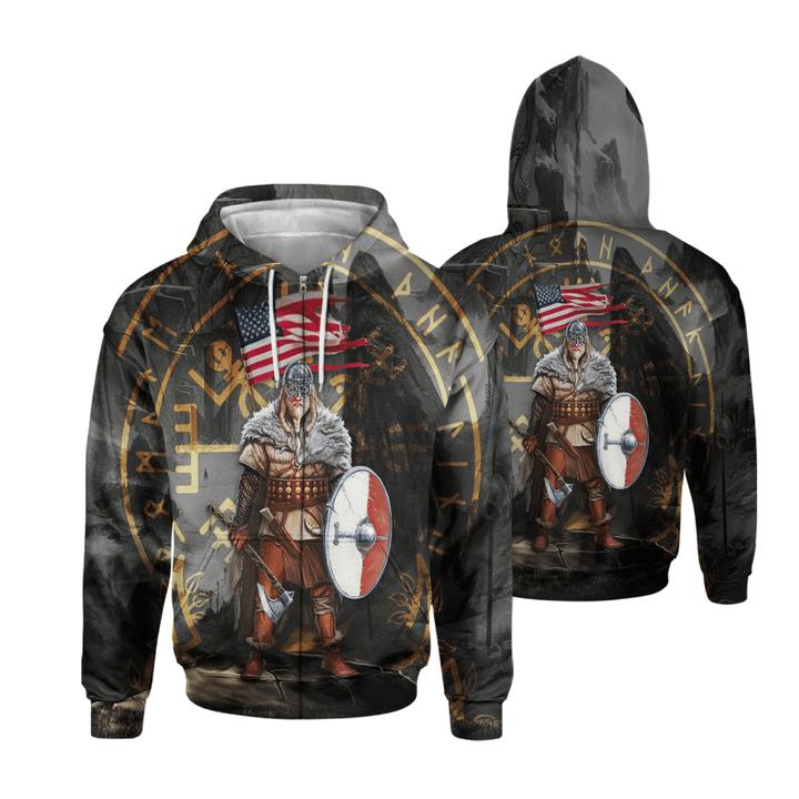 American Viking Warrior 3D All Over Print | For Men & Women | Adult | HT8559-BehighStyle