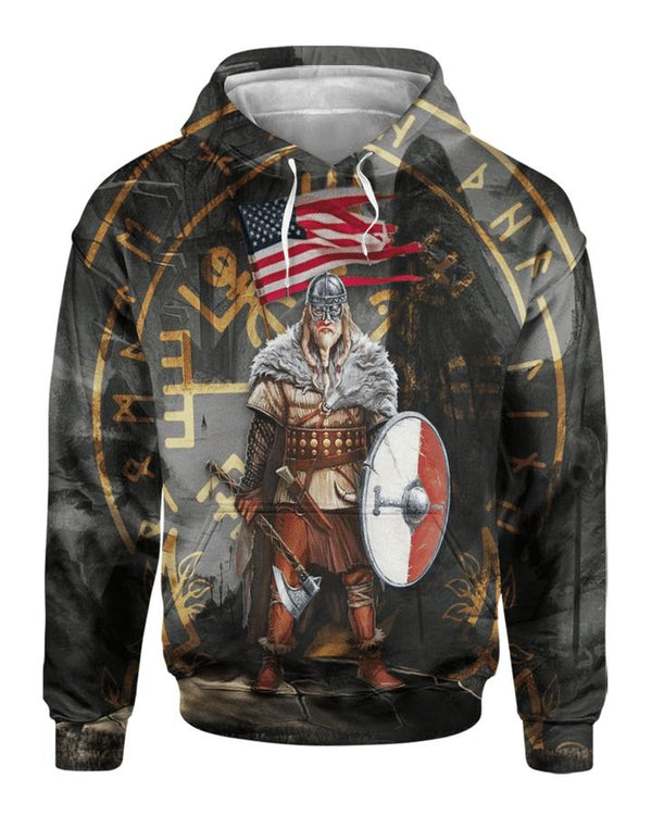 American Viking Warrior 3D All Over Print | For Men & Women | Adult | HT8559-BehighStyle