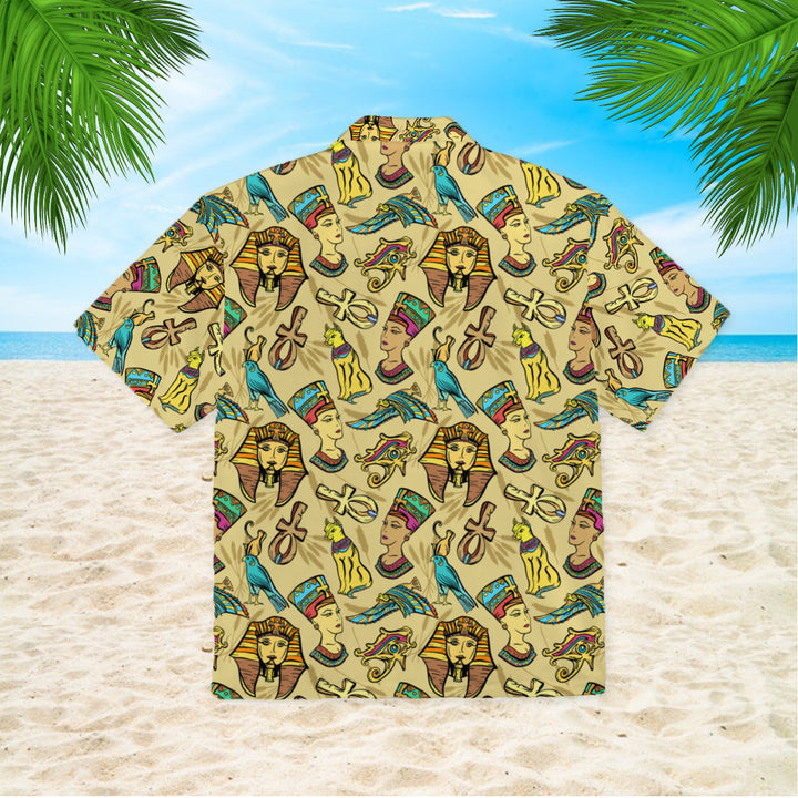 Ancient Egypt Classic Flash Tattoo Style Hawaiian Shirt | For Men & Women | HW807-BehighStyle