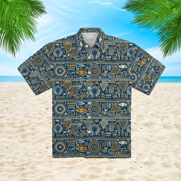 Ancient Egyptian Tribal Hawaiian Shirt | For Men & Women | HW1151-BehighStyle