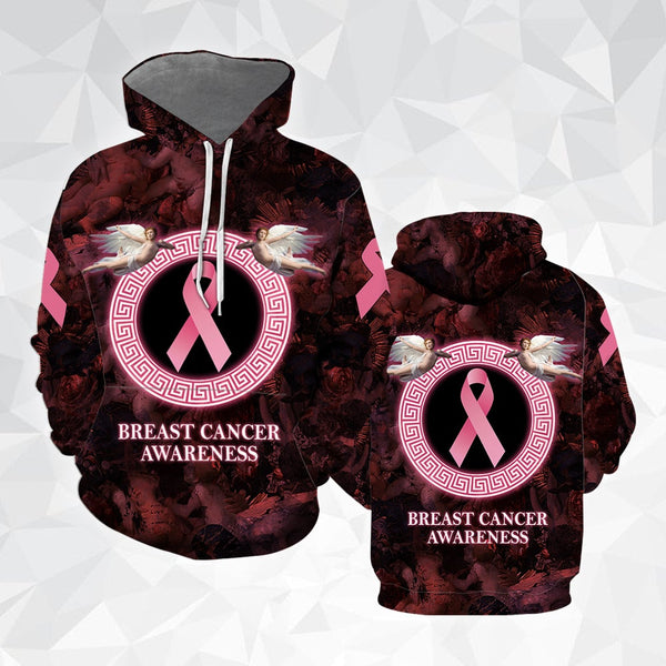 Angel Breast Cancer Awareness 3D All Over Print | Adult | HP2831