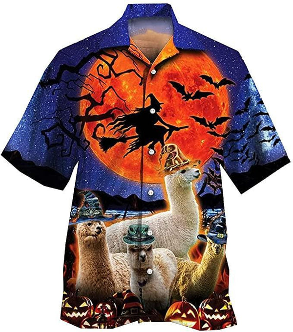 Animal Halloween Hawaiian Shirt | HW2854