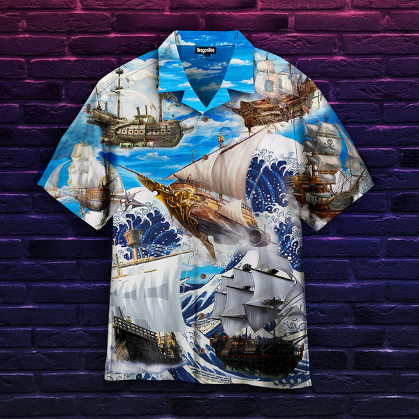 Anime Ships Hawaiian Shirt | For Men & Women | HW2229-BehighStyle