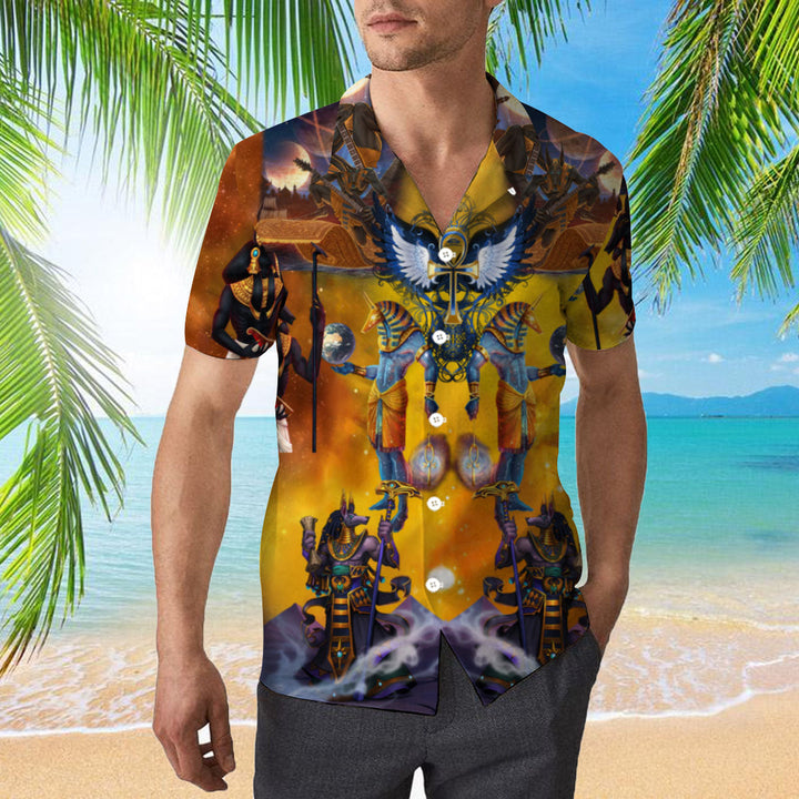 Anubis Egypt Hawaiian Shirt | For Men & Women | HW2230-BehighStyle