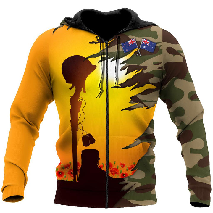 Anzac Day Veteran Day 3D All Over Print | For Men & Women | Adult | HT9008-BehighStyle