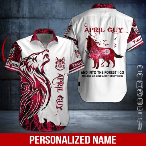 April Guy Custom Name Hawaiian Shirt | For Men & Women | HN425-BehighStyle