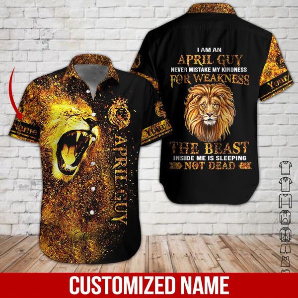 April Guy Custom Name Hawaiian Shirt | For Men & Women | HN695-BehighStyle