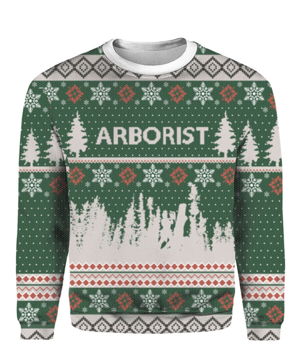 Arborist Christmas Ugly Christmas Sweater | For Men & Women | Adult | US1567-BehighStyle