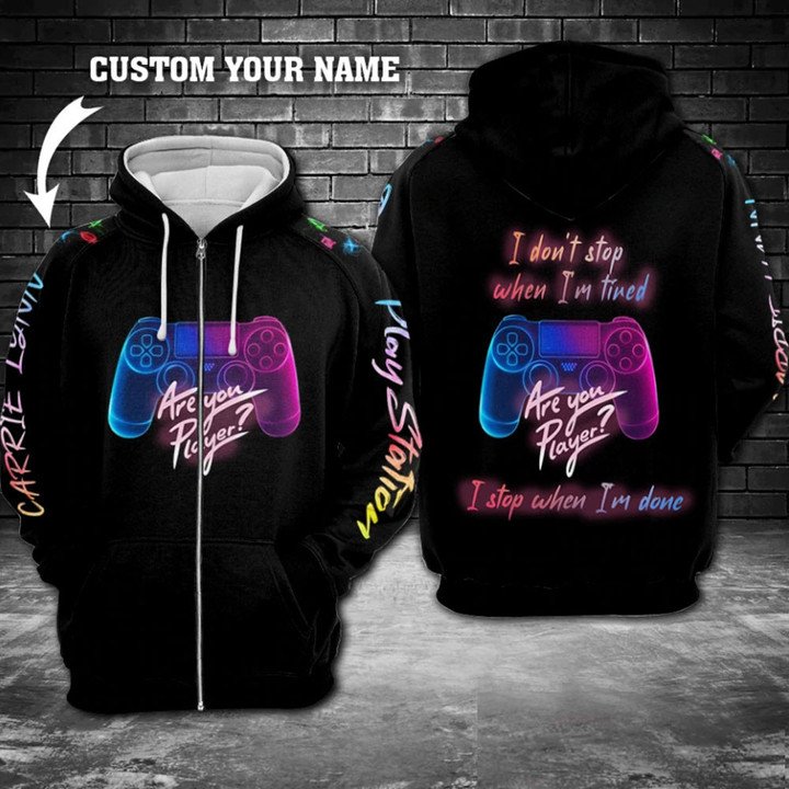 Are You Player Cool Game Custom Name 3D All Over Print | For Men & Women | Adult | CN155-BehighStyle