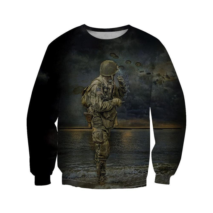 Army- Paratrooper Veteran Man 3D All Over Print | For Men & Women | Adult | HT1756-BehighStyle