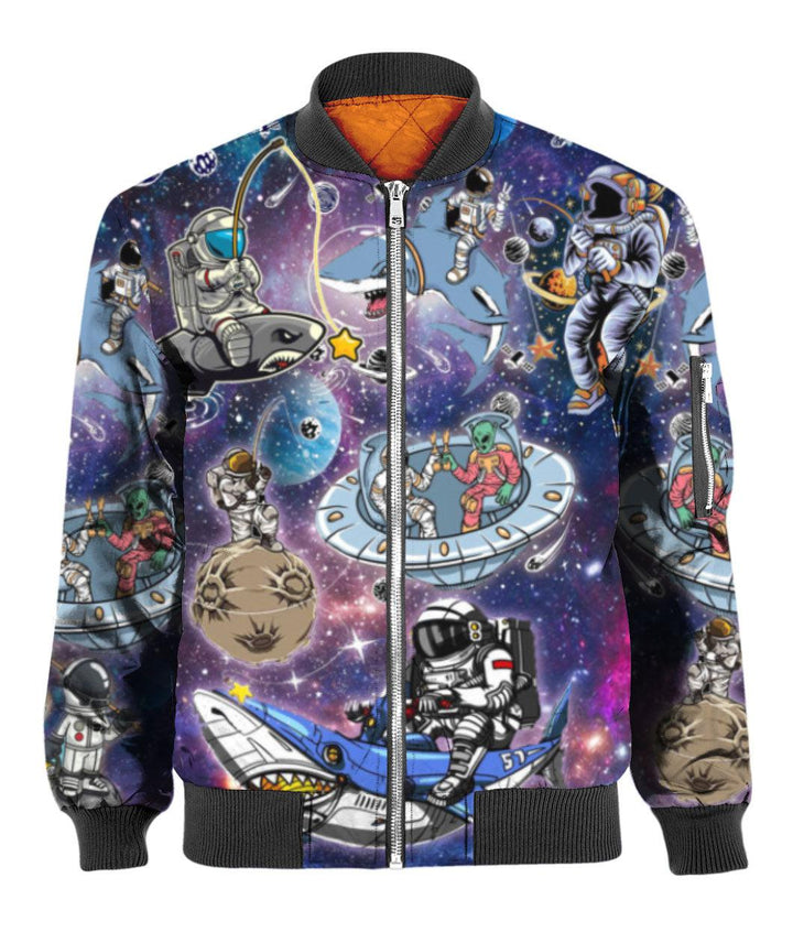 Astronaut Fishing In The Galaxy 3D All Over Print | For Men & Women | Adult | HP1555-BehighStyle