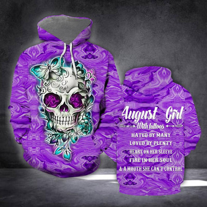 August Girl With Tattoo 3D All Over Print | For Men & Women | Adult | HP965-BehighStyle