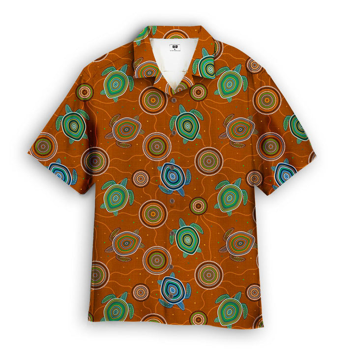 Australian Sea Turle Aboriginal Hawaiian Shirt | For Men & Women | HW1979-BehighStyle