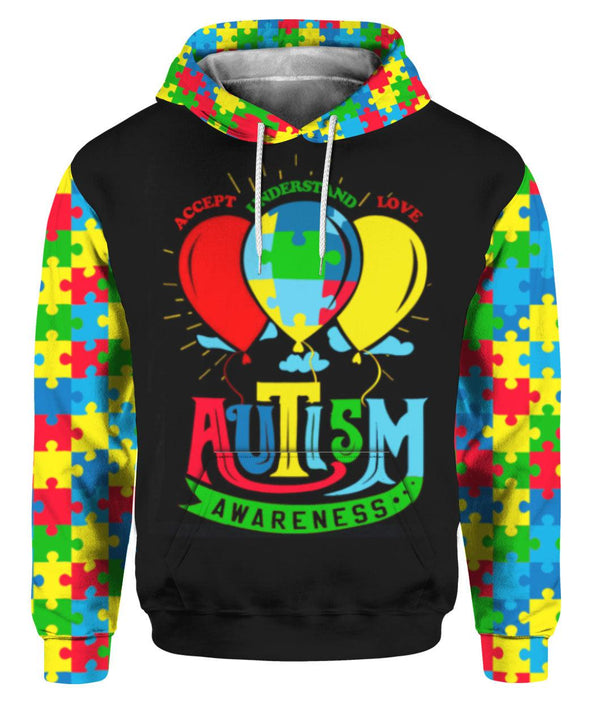 Autism Awareness 3D All Over Print | For Men & Women | Adult | HP1557-BehighStyle