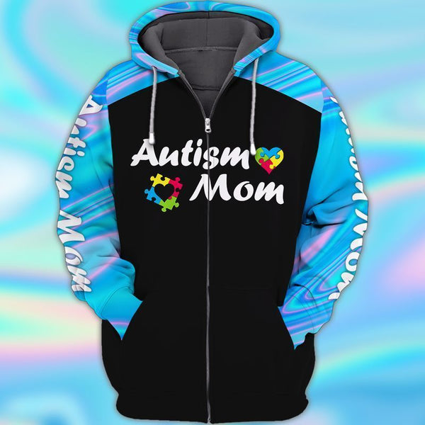 Autism Awareness Autism Mom 3D All Over Print | For Men & Women | Adult | HP1164-BehighStyle