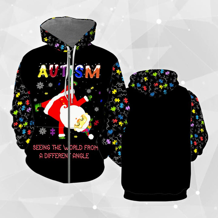 Autism Awareness Christmas 3D All Over Print | For Men & Women | Adult | HP1065-BehighStyle