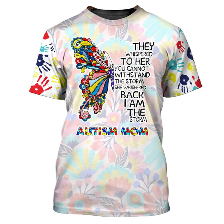 Autism Mom Bufferfly 3D All Over Print | For Men & Women | Adult | HP1220-BehighStyle