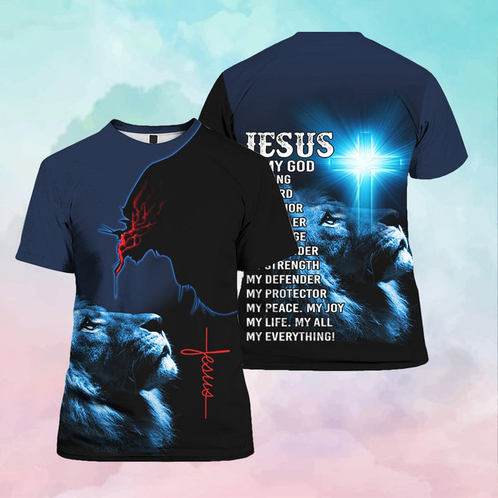 Awesome Easter Jesus My King My Lord 3D All Over Print | For Men & Women | Adult | HP871-BehighStyle