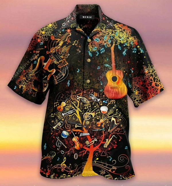 Awesome Music Hawaiian Shirt | For Men & Women | HW2335-BehighStyle