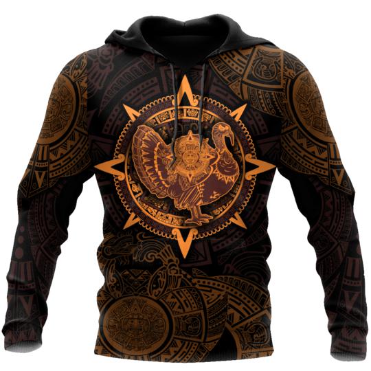 Aztec Maya Aztec Turkey Thanksgiving 3D All Over Print | For Men & Women | Adult | HO6006-BehighStyle