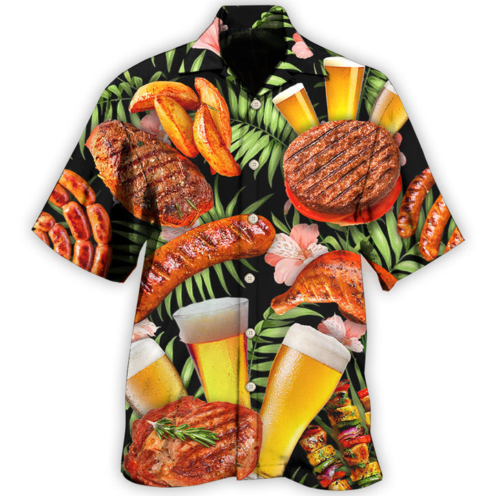 BBQ Beer Style Father’s Day Gifts Hawaiian Shirt | For Men & Women | HW2127-BehighStyle