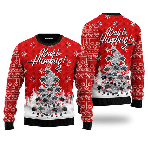 Bah Humbug Sheep Ugly Christmas Sweater | Adult | US2523