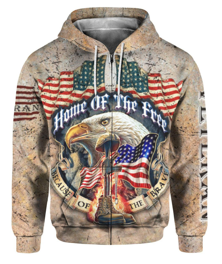 Bald Eagle Veteran Day 3D All Over Print | For Men & Women | Adult | HP1548-BehighStyle