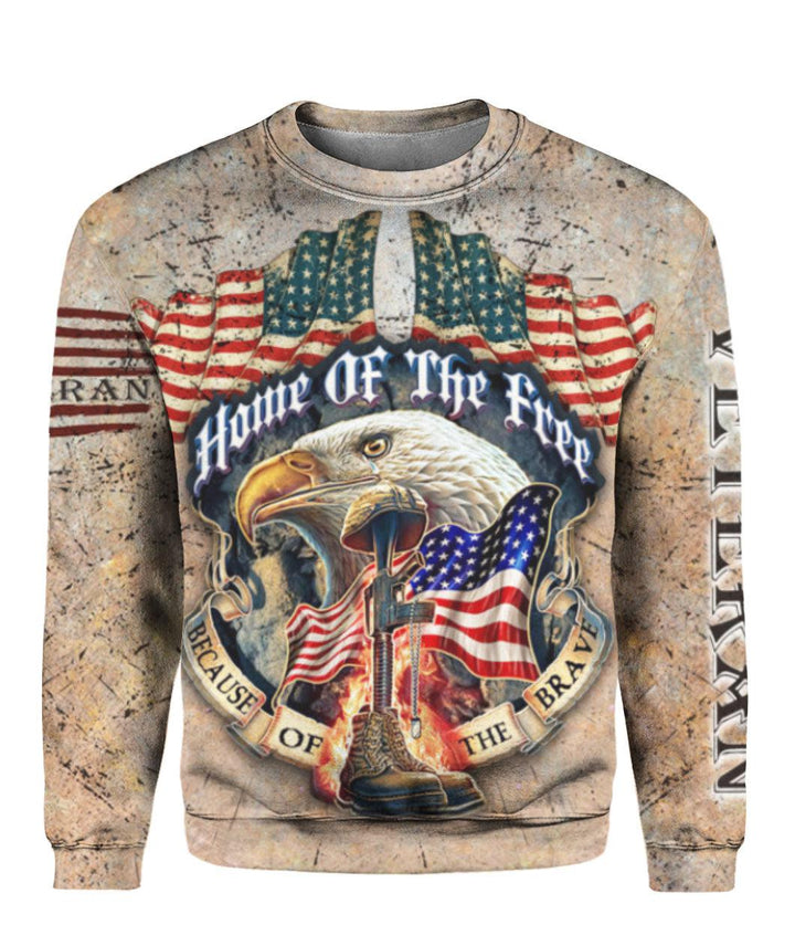 Bald Eagle Veteran Day 3D All Over Print | For Men & Women | Adult | HP1548-BehighStyle