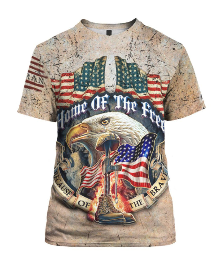 Bald Eagle Veteran Day 3D All Over Print | For Men & Women | Adult | HP1548-BehighStyle