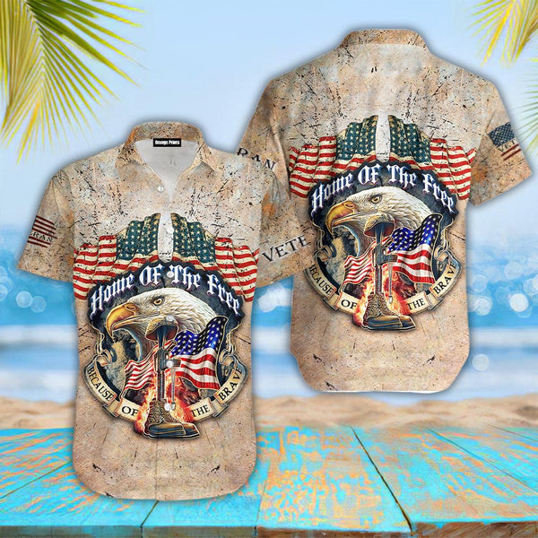 Bald Eagle Veteran Day Hawaiian Shirt | HW3268