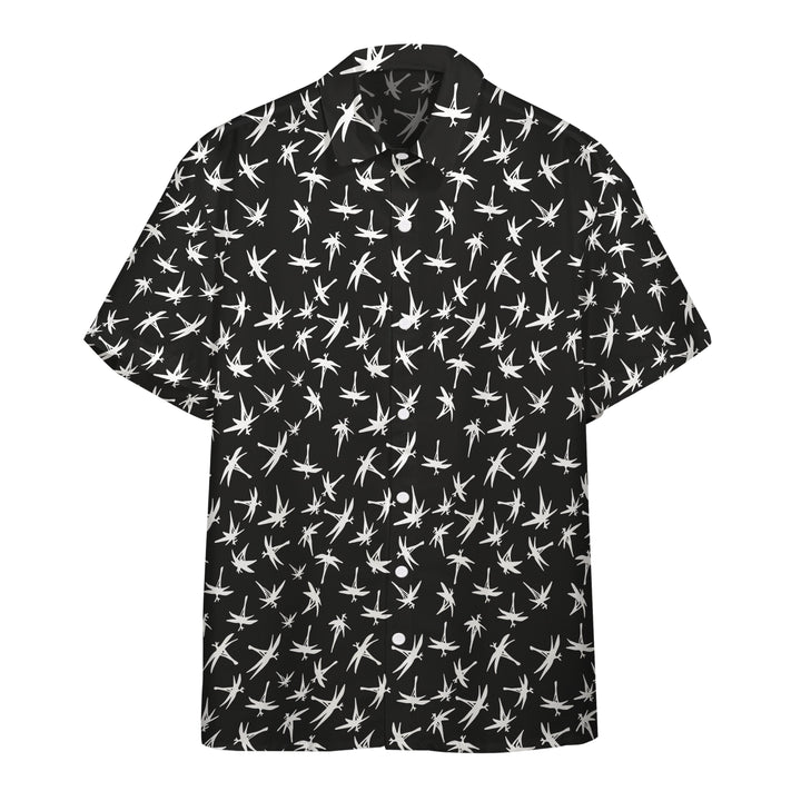 Bamboo Black Hawaiian Shirt | For Men & Women | HW1700-BehighStyle