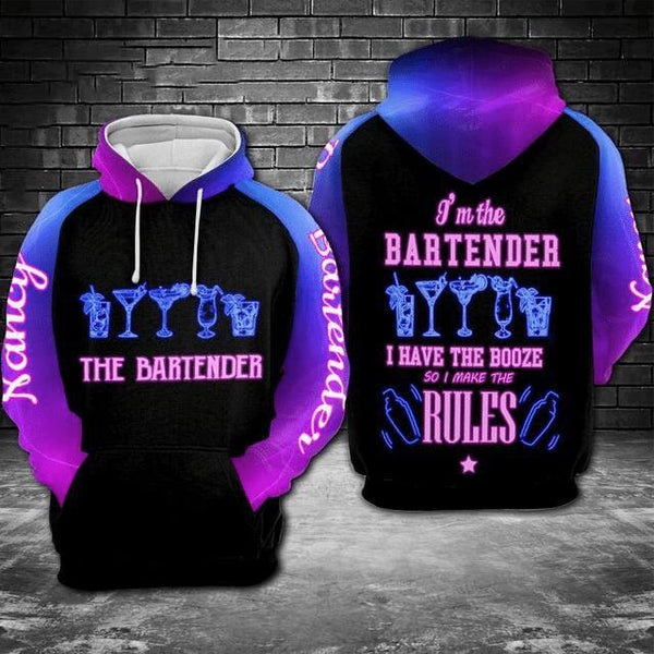 Bartender Make The Rules 3D All Over Print | Adult | HP2922