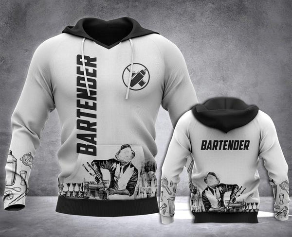 Bartender Men White 3D All Over Print | Adult | HP2920