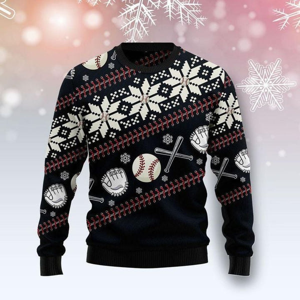 Baseball Ugly Christmas Sweater | Adult | US2225