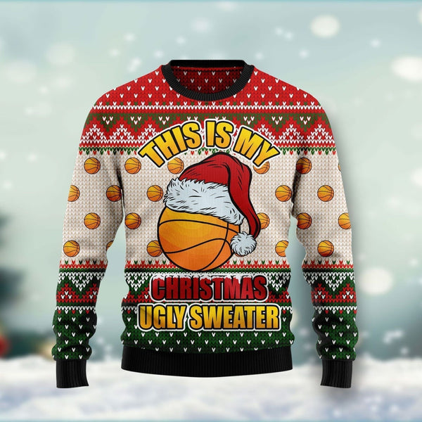 Basketball Winter Ugly Christmas Sweater | For Men & Women | Adult | US1516-BehighStyle